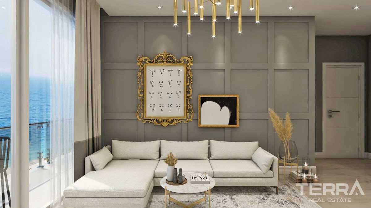 One Bedroom Apartments In a Peaceful Area of Avsallar Alanya - 44493