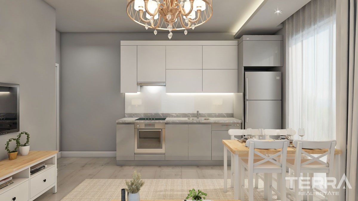 One Bedroom Apartments In a Peaceful Area of Avsallar Alanya - 44497