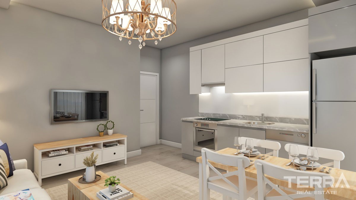 One Bedroom Apartments In a Peaceful Area of Avsallar Alanya - 44504