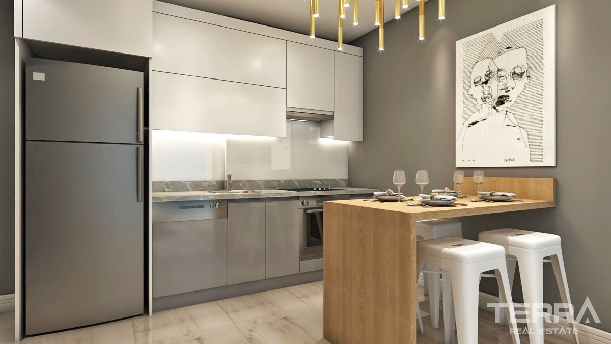 One Bedroom Apartments In a Peaceful Area of Avsallar Alanya - 44524