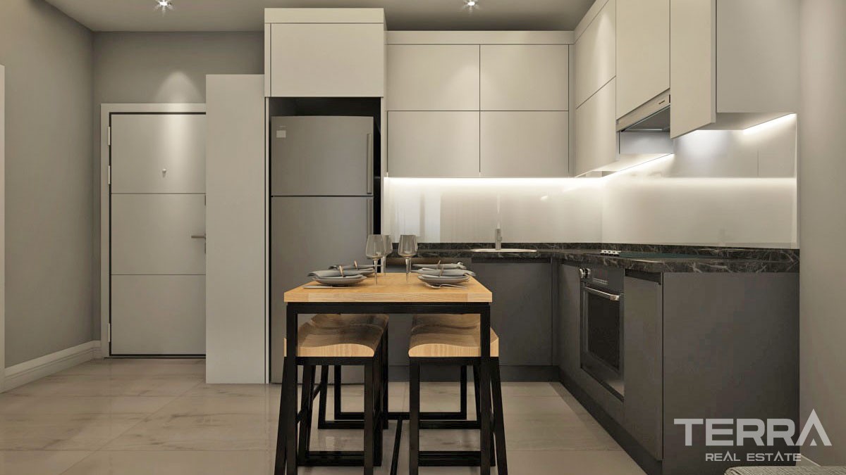 One Bedroom Apartments In a Peaceful Area of Avsallar Alanya - 44525