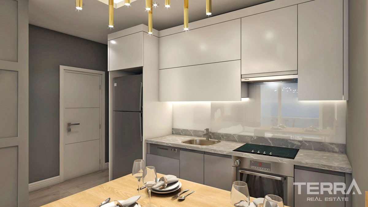 One Bedroom Apartments In a Peaceful Area of Avsallar Alanya - 44526
