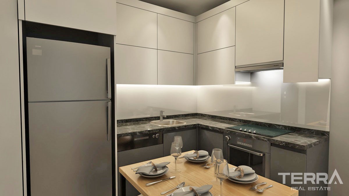 One Bedroom Apartments In a Peaceful Area of Avsallar Alanya - 44530