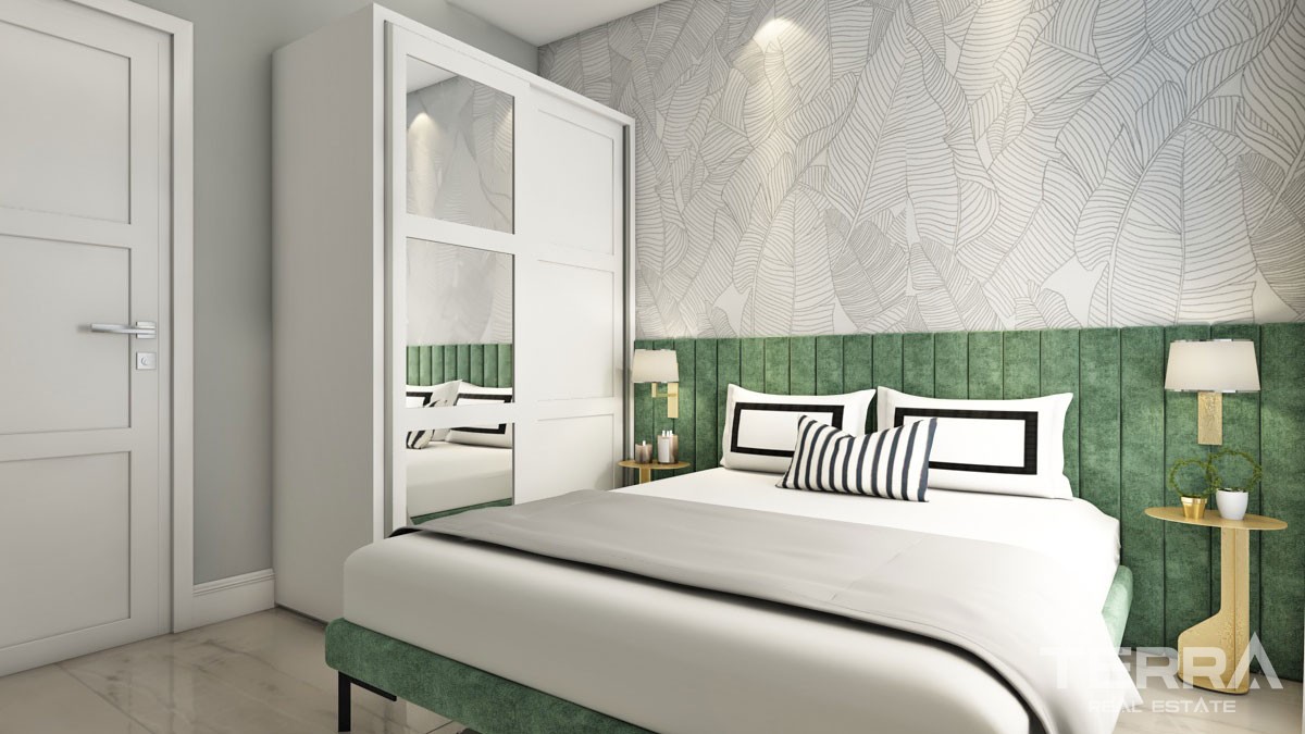 One Bedroom Apartments In a Peaceful Area of Avsallar Alanya - 44532
