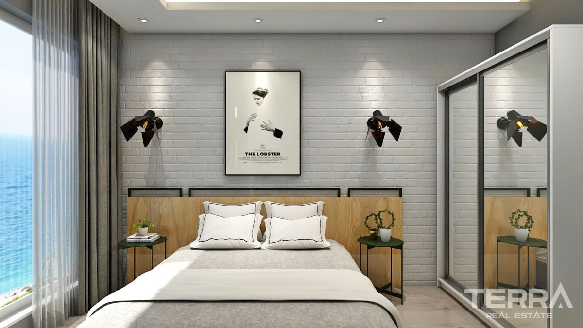 One Bedroom Apartments In a Peaceful Area of Avsallar Alanya - 44533