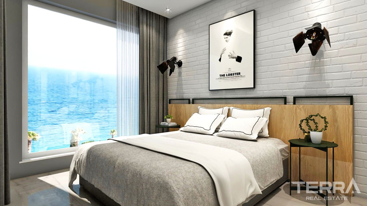 One Bedroom Apartments In a Peaceful Area of Avsallar Alanya - 44542