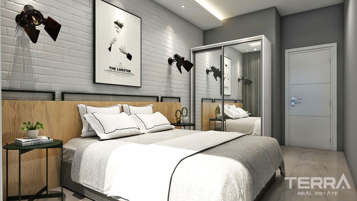 One Bedroom Apartments In a Peaceful Area of Avsallar Alanya - 44547