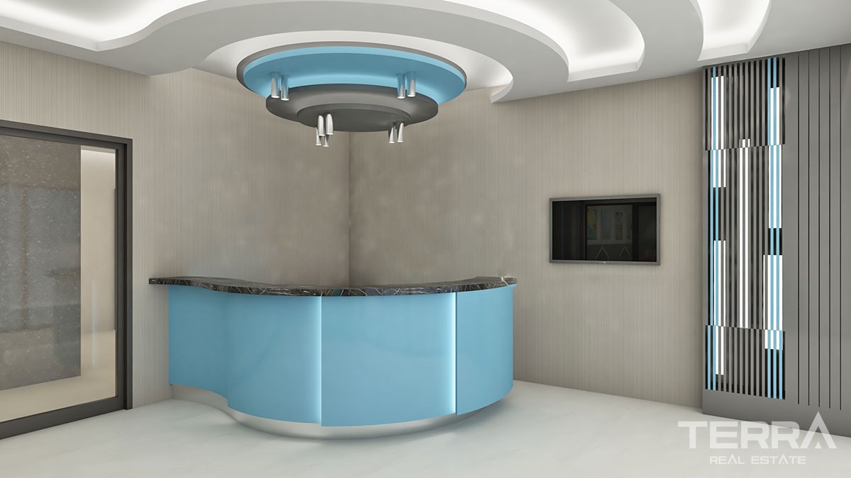 One Bedroom Apartments In a Peaceful Area of Avsallar Alanya - 44552