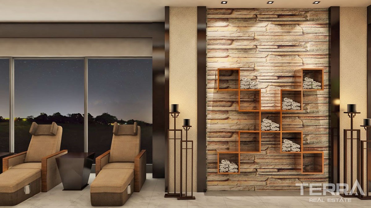 One Bedroom Apartments In a Peaceful Area of Avsallar Alanya - 44561