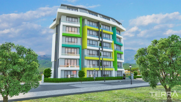 One Bedroom Apartments In a Peaceful Area of Avsallar Alanya