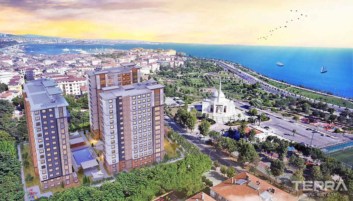 Sea View Apartments Situated on the Asian Side of Istanbul Pendik - 30595