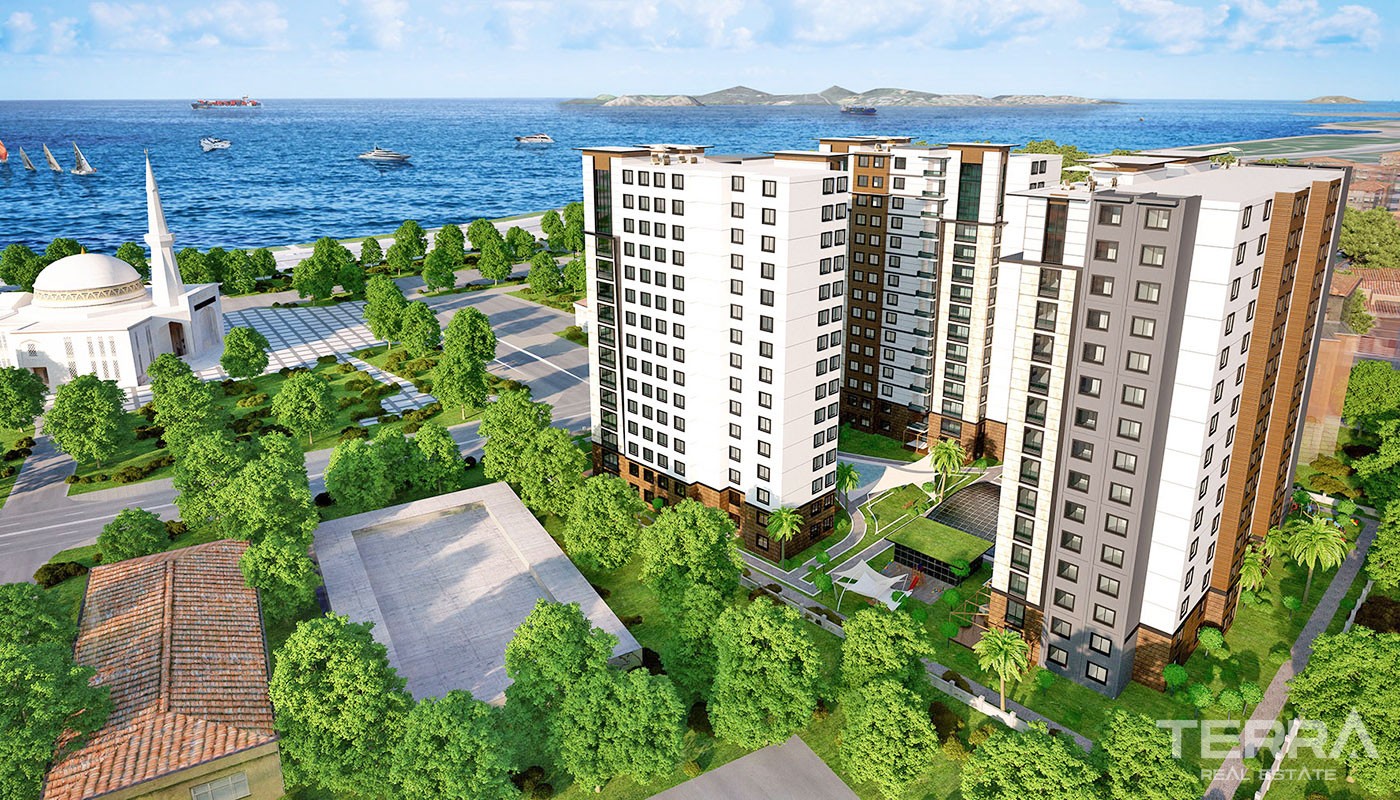 Sea View Apartments Situated on the Asian Side of Istanbul Pendik - 30598