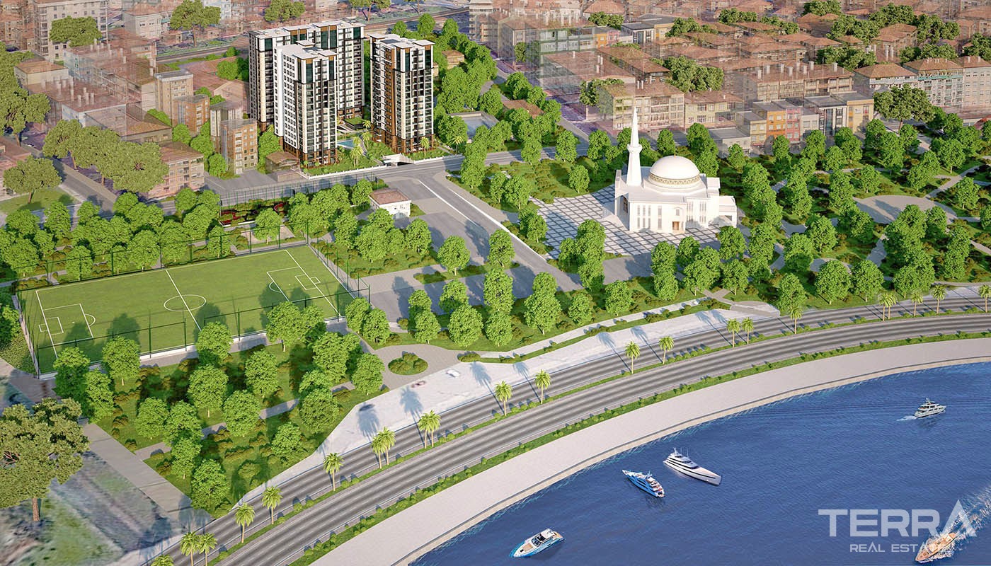 Sea View Apartments Situated on the Asian Side of Istanbul Pendik - 30602