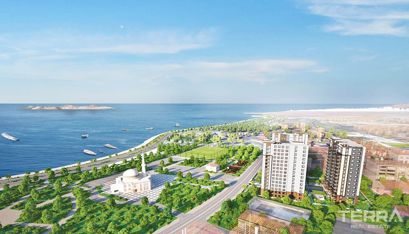 Sea View Apartments Situated on the Asian Side of Istanbul Pendik - 30607