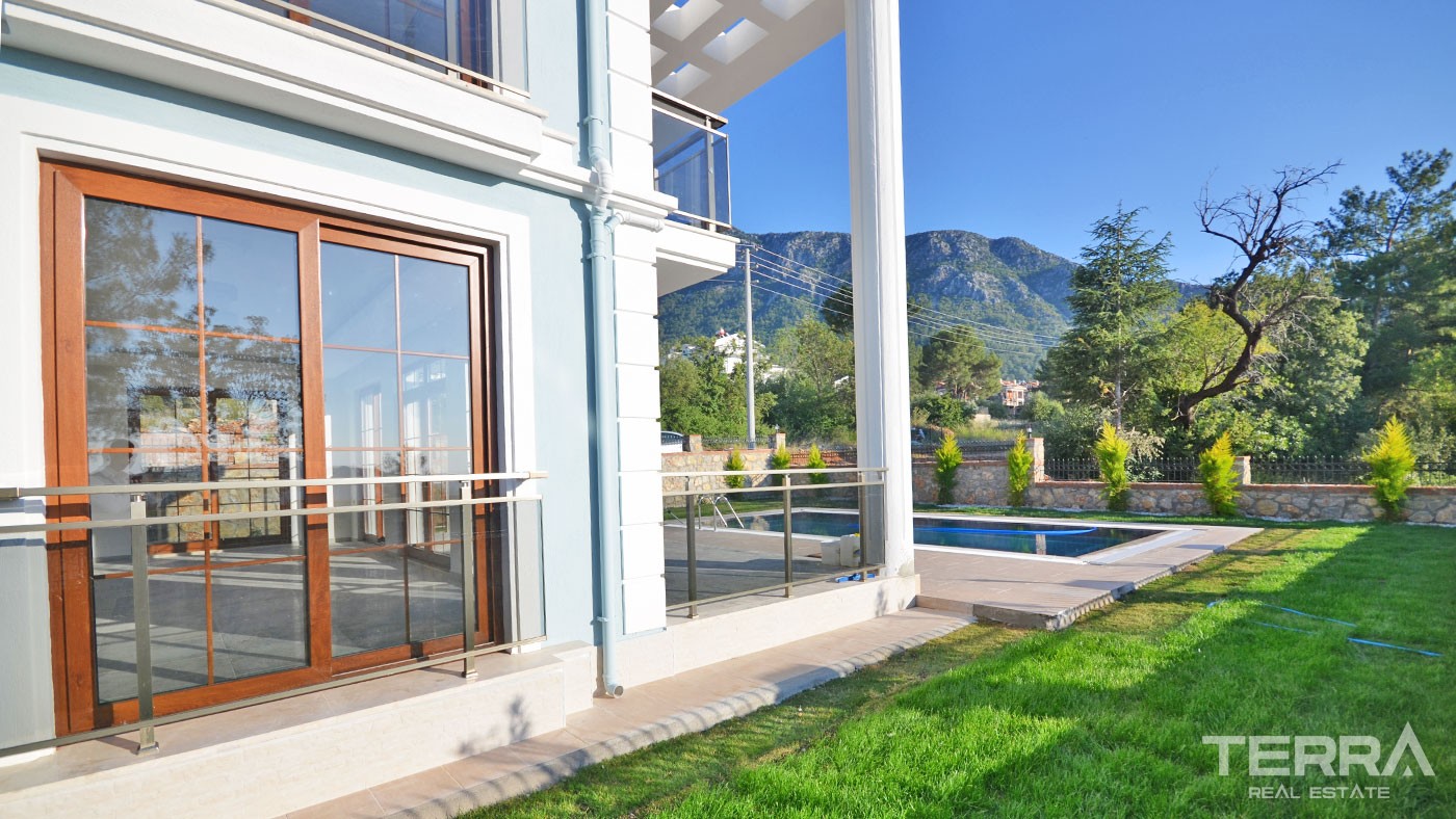 Elegantly Designed House for Sale in Fethiye Ovacık 5 km to the Beach - 30613
