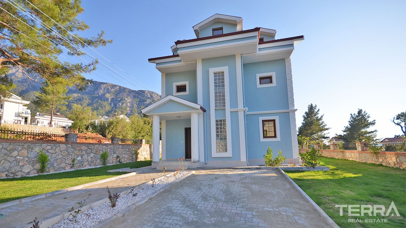 Elegantly Designed House for Sale in Fethiye Ovacık 5 km to the Beach - 30619