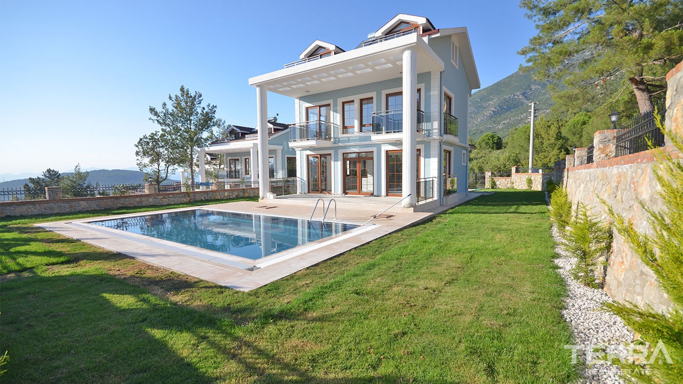 Elegantly Designed House for Sale in Fethiye Ovacık 5 km to the Beach - 30639