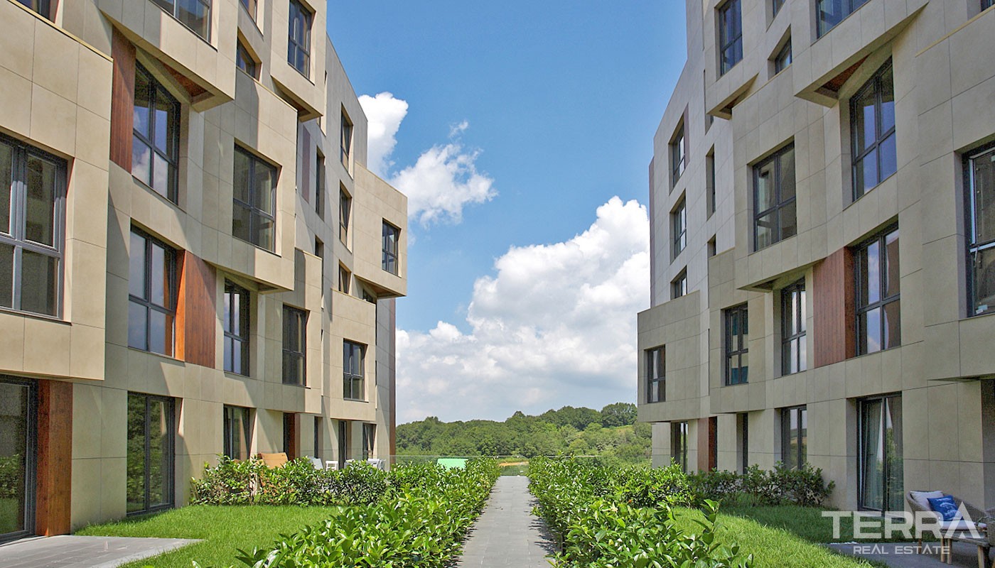 Environmental Friendly Apartments for Sale Located in Istanbul Eyüp - 30653