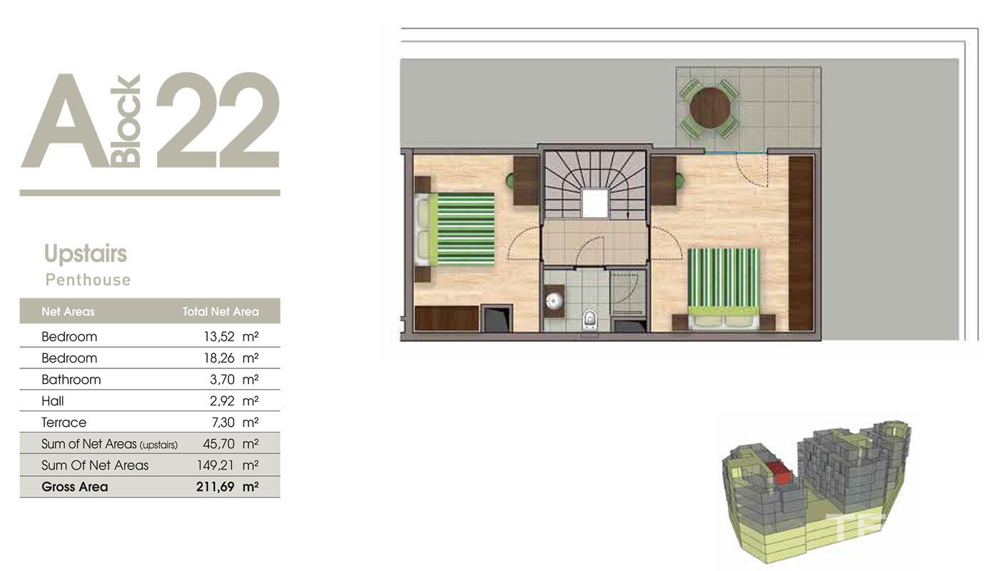 Environmental Friendly Apartments for Sale Located in Istanbul Eyüp - 30668