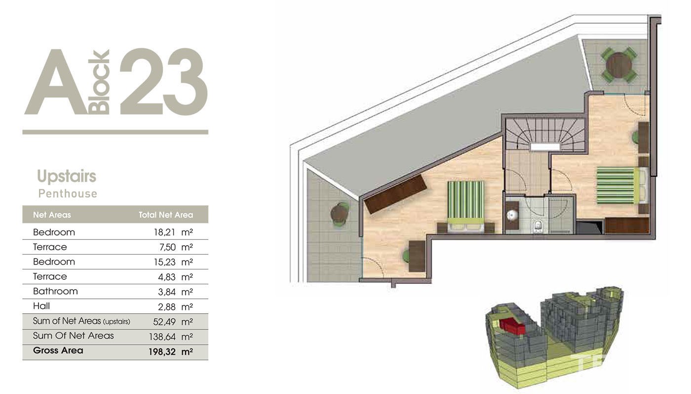 Environmental Friendly Apartments for Sale Located in Istanbul Eyüp - 30670