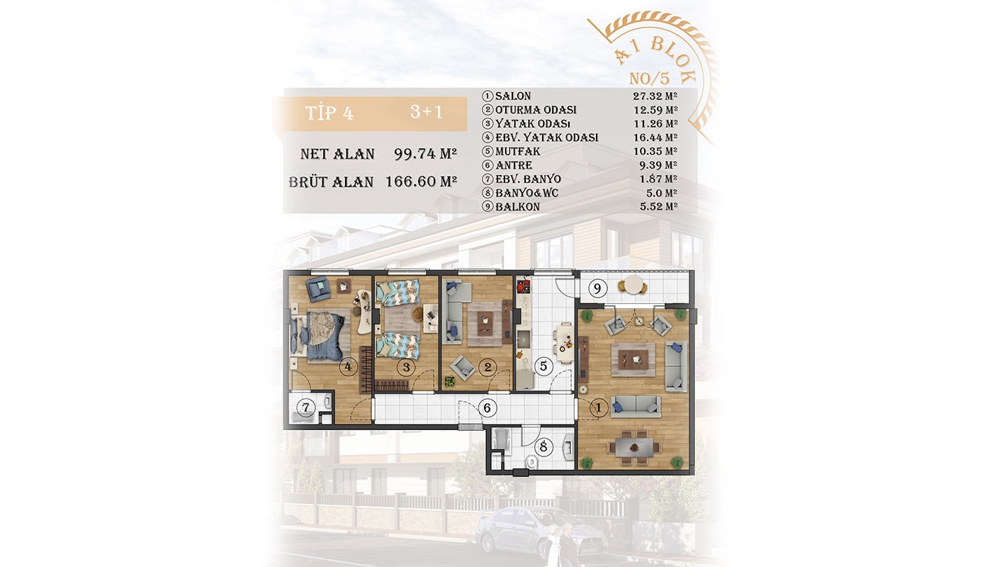 Sea View Apartments in Istanbul, Beylikdüzü in Fors Marina - 30692