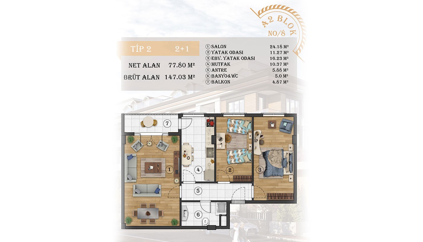 Sea View Apartments in Istanbul, Beylikdüzü in Fors Marina - 30696