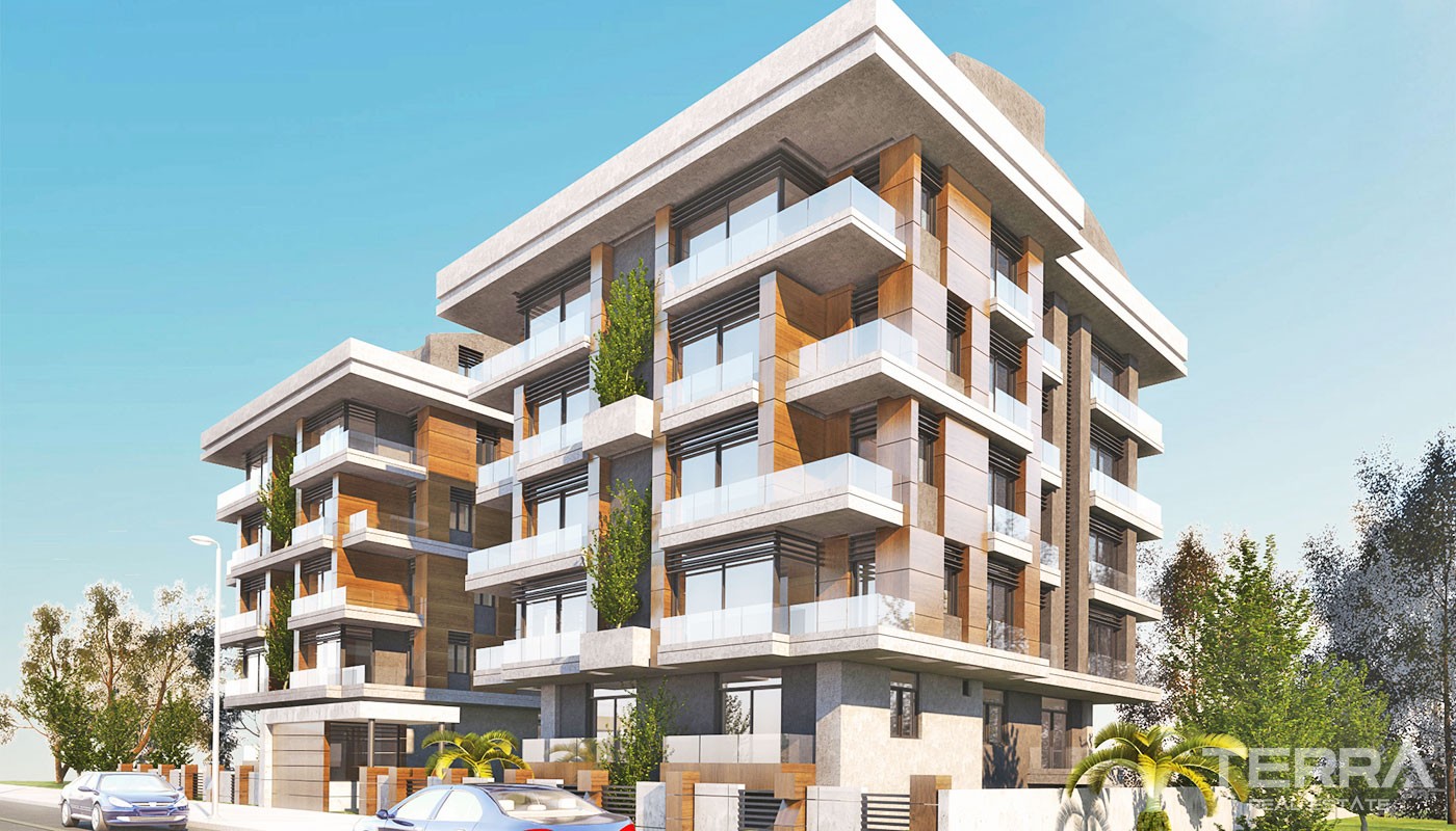 New Apartments in Antalya Konyaaltı with Charming Mountain Views - 30711