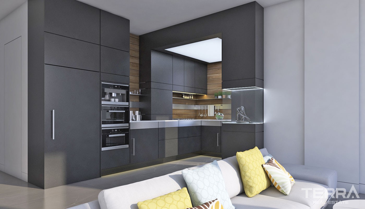 New Apartments in Antalya Konyaaltı with Charming Mountain Views - 30714