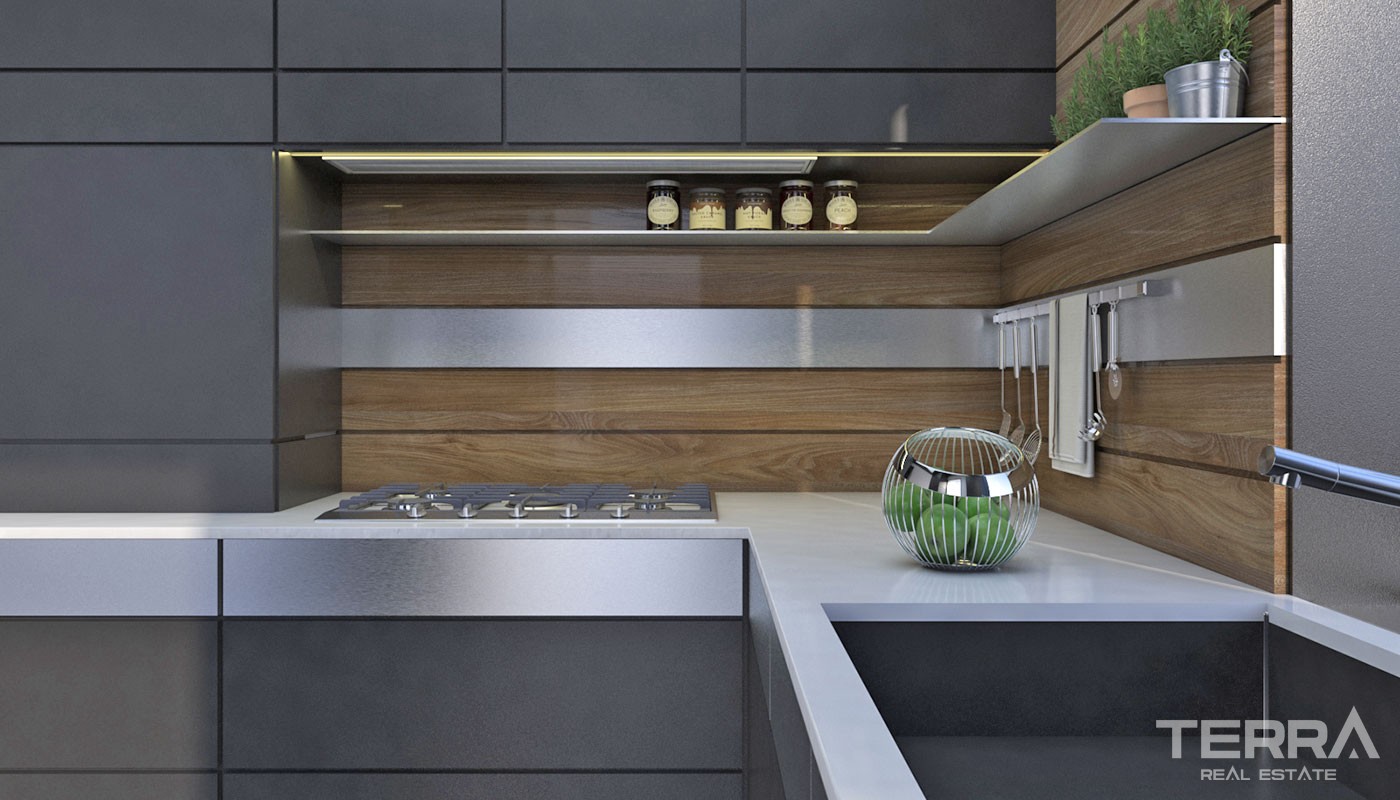 New Apartments in Antalya Konyaaltı with Charming Mountain Views - 30718