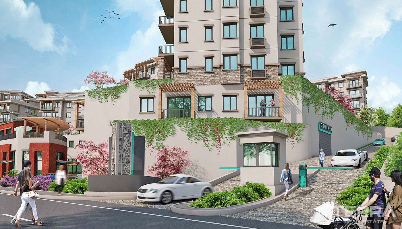 Lake View Apartments for Sale Located in Istanbul Bahçeşehir - 30725