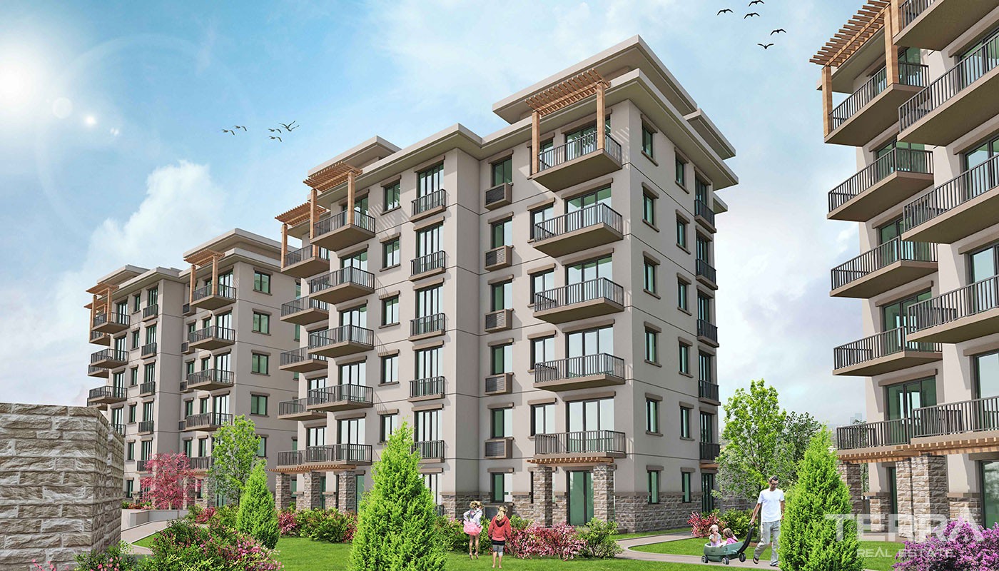 Lake View Apartments for Sale Located in Istanbul Bahçeşehir - 30728