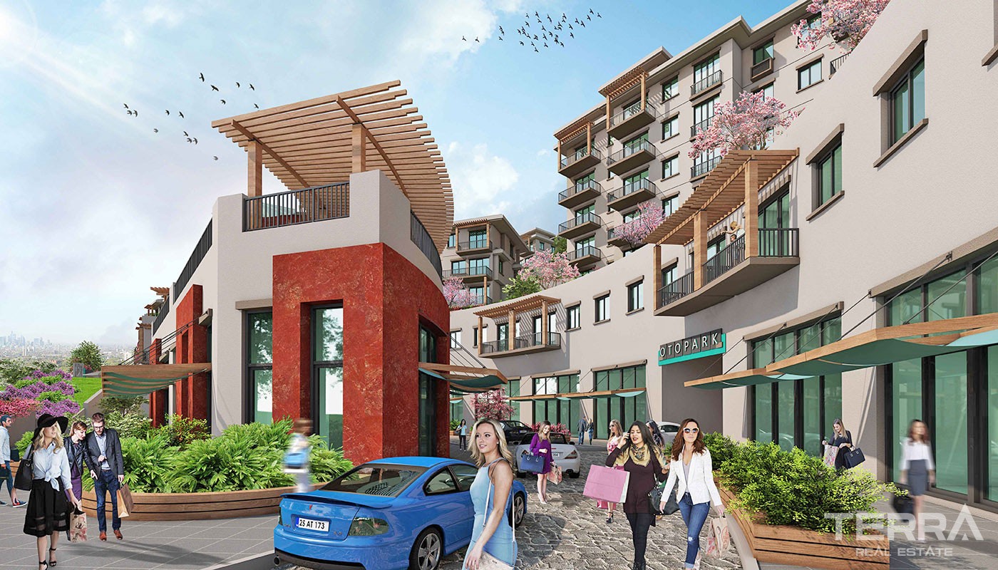 Lake View Apartments for Sale Located in Istanbul Bahçeşehir - 30731