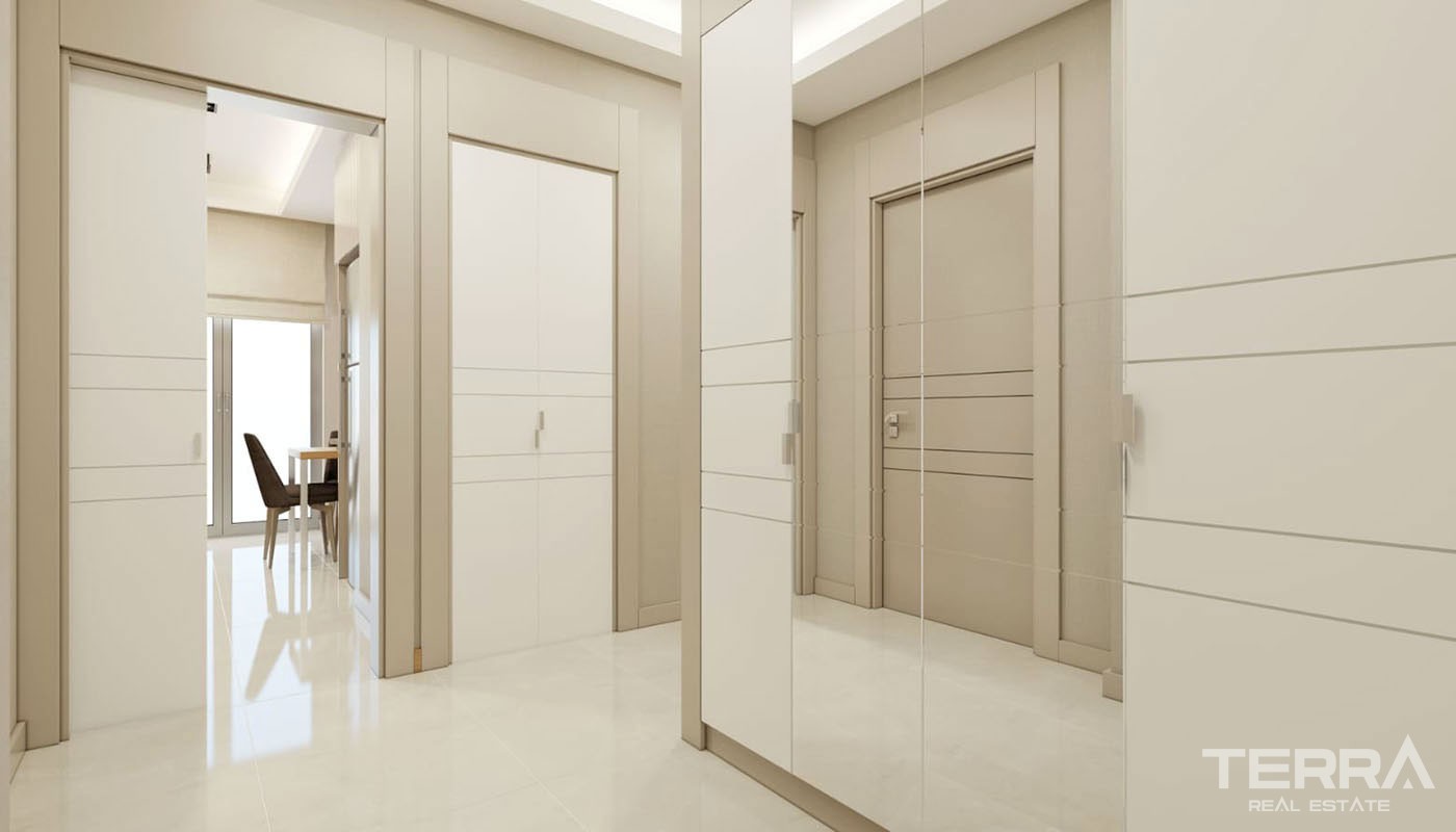 Lake View Apartments for Sale Located in Istanbul Bahçeşehir - 30732