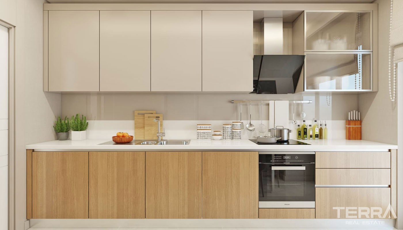 Lake View Apartments for Sale Located in Istanbul Bahçeşehir - 30736
