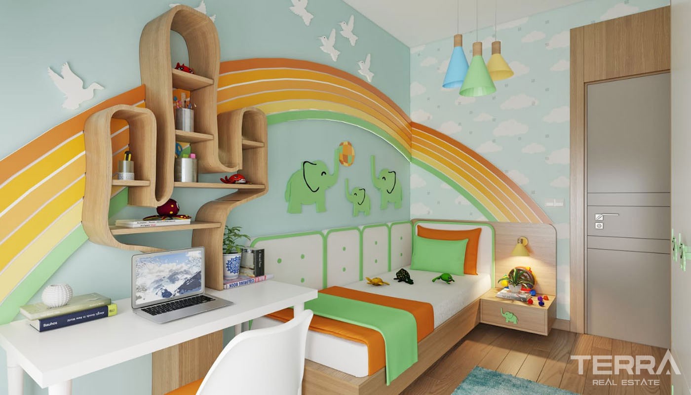 Lake View Apartments for Sale Located in Istanbul Bahçeşehir - 30737
