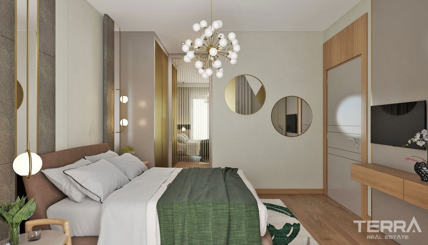 Lake View Apartments for Sale Located in Istanbul Bahçeşehir - 30745