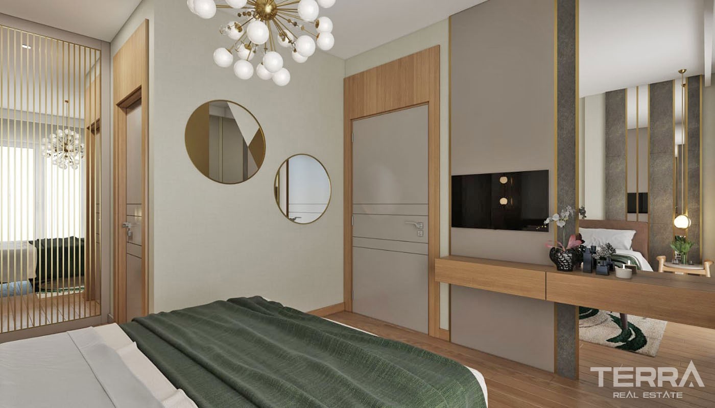 Lake View Apartments for Sale Located in Istanbul Bahçeşehir - 30746