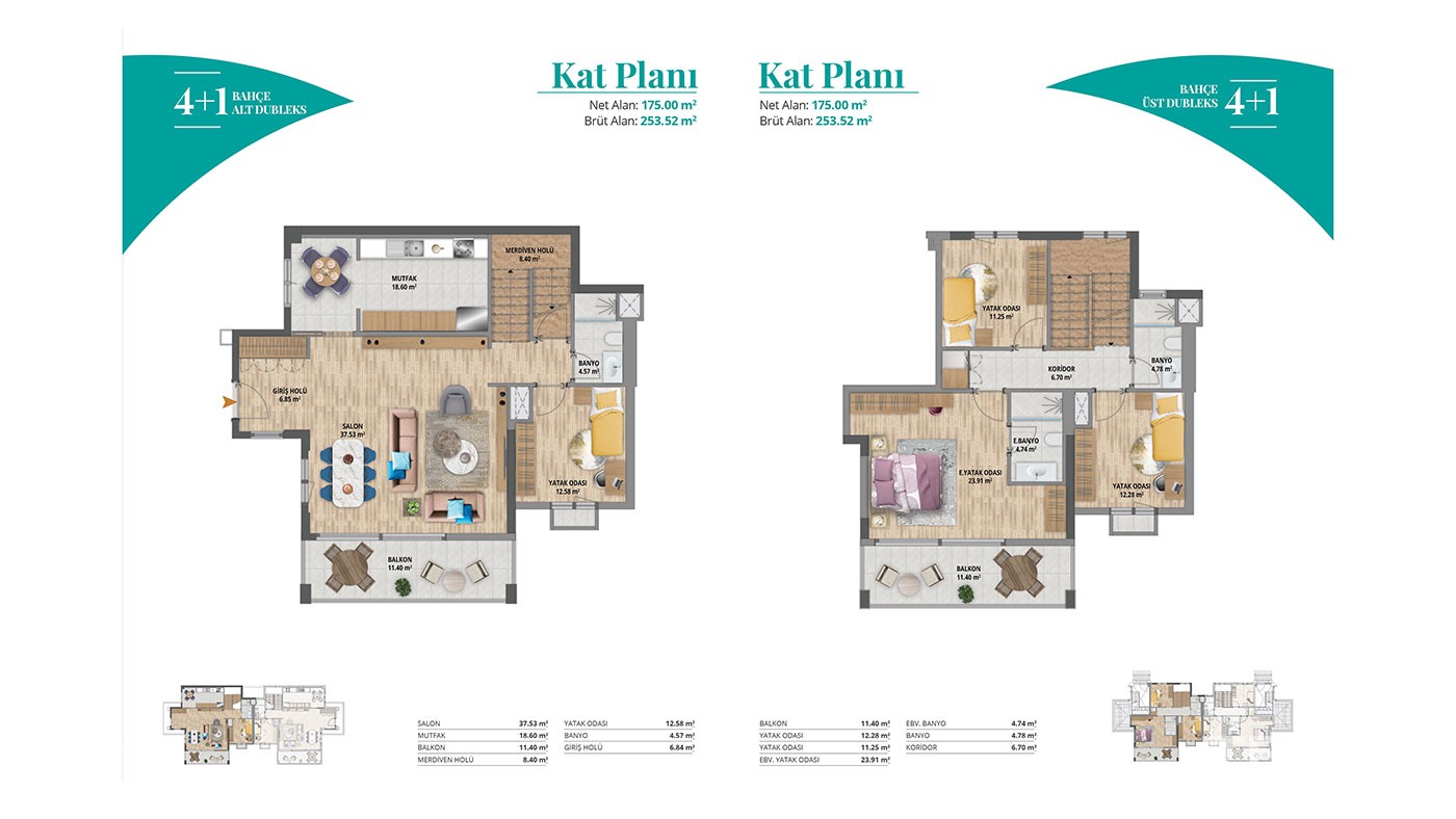 Lake View Apartments for Sale Located in Istanbul Bahçeşehir - 30759