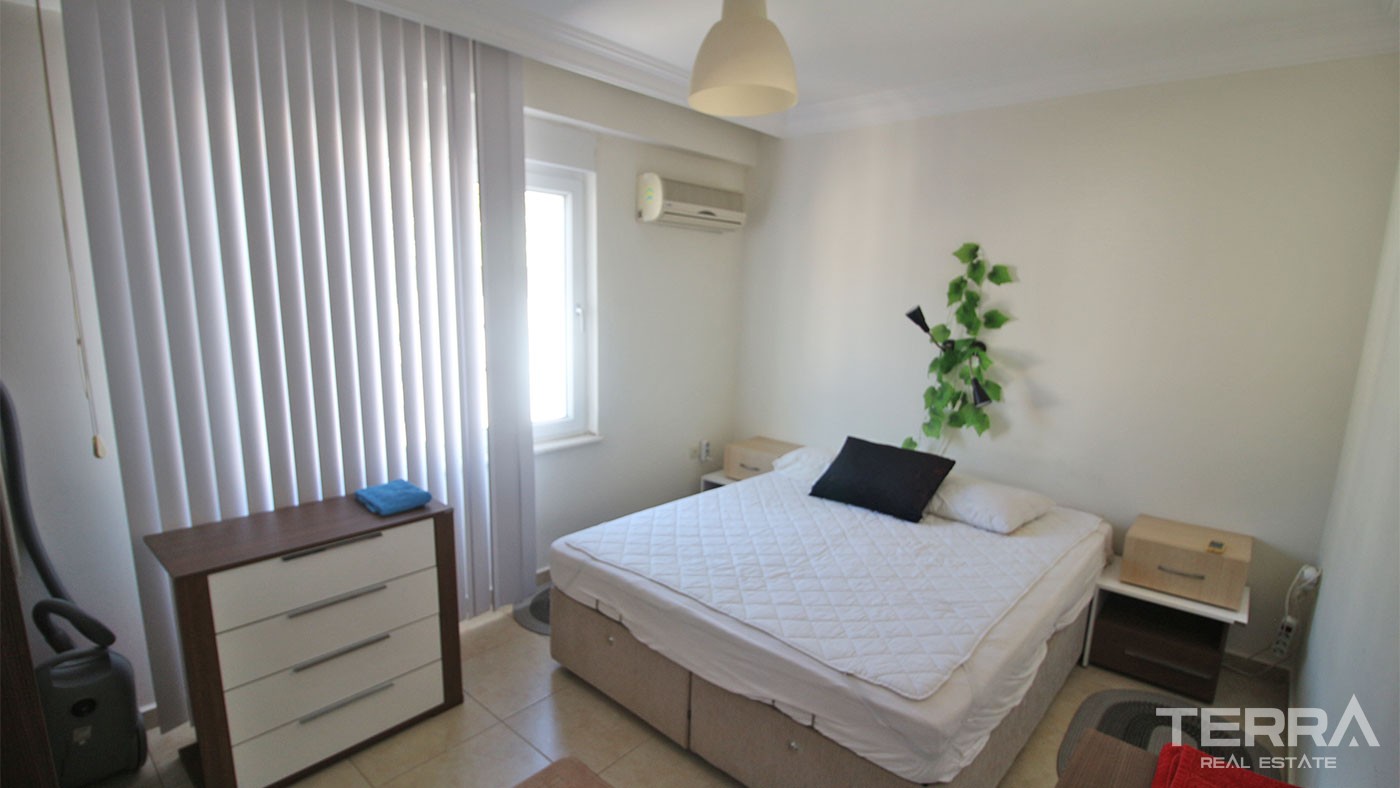 Sea View Flat Located in Cikcilli Alanya Only 750 m to the Beach - 30803