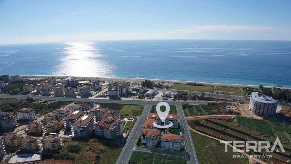 Furnished Penthouse Apartment Located in Alanya 150 m to Kestel Beach - 30822