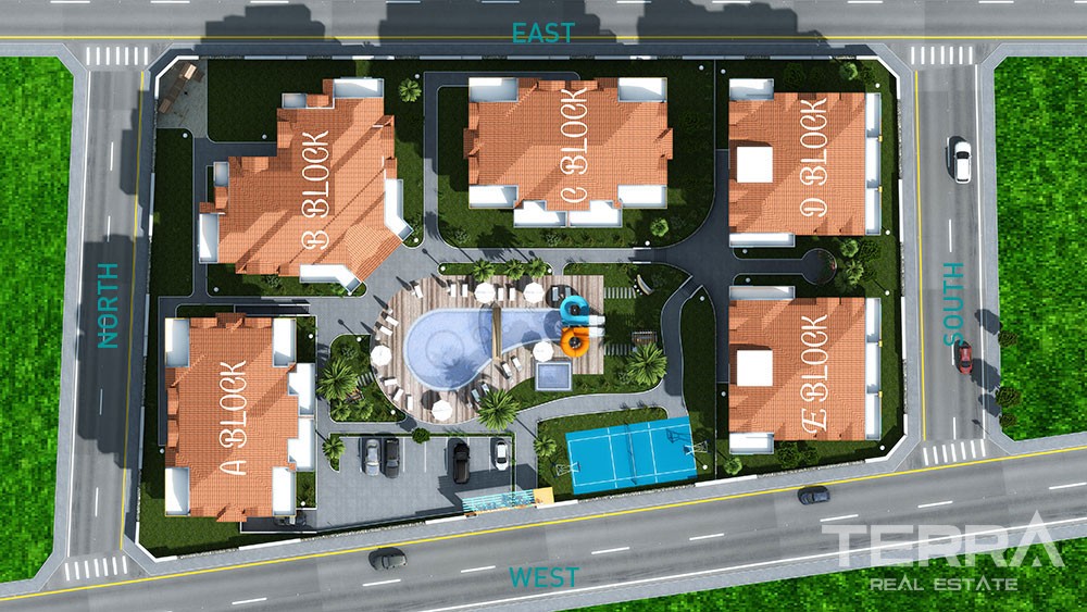 Furnished Penthouse Apartment Located in Alanya 150 m to Kestel Beach - 30823