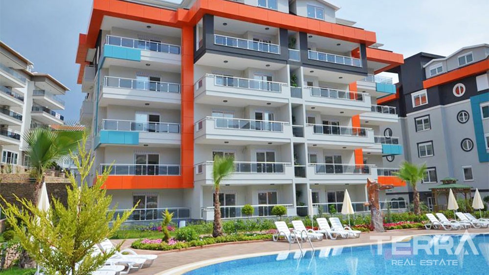 Furnished Penthouse Apartment Located in Alanya 150 m to Kestel Beach - 30830