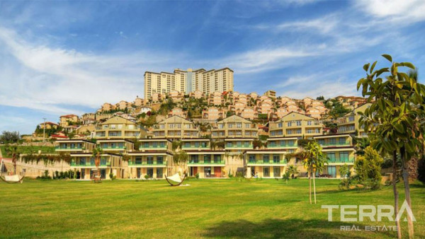 Меблированная Квартира в Каргыджаке, Аланья, в Комплексе Gold City