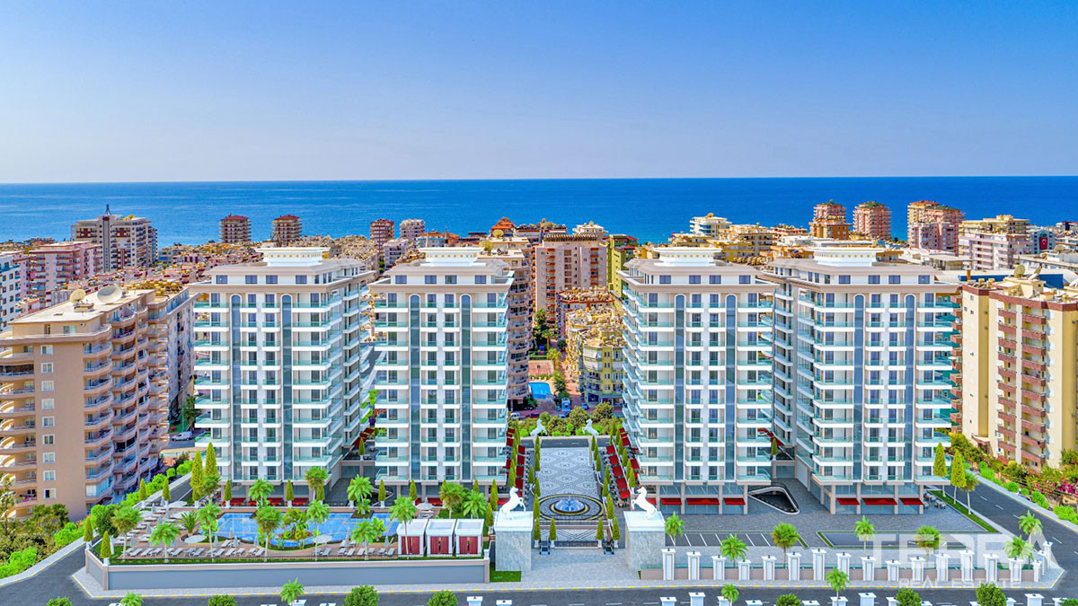 Stylish Apartments in Alanya Mahmutlar with Luxury Social Facilities
