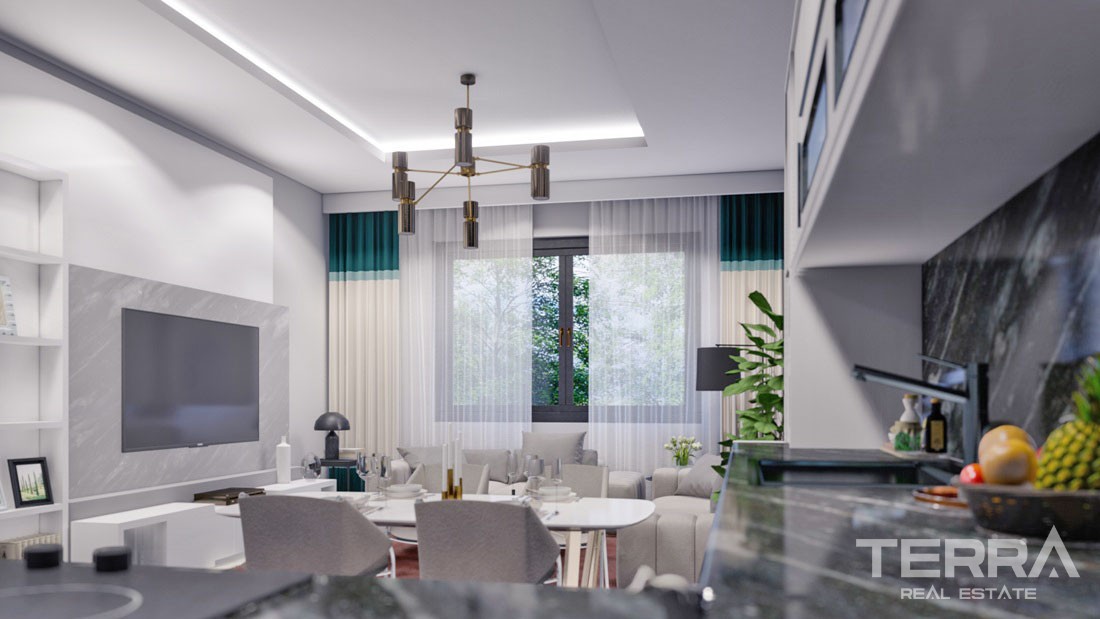 New Apartments in Alanya with Walking Distance to Kestel Beach - 30898