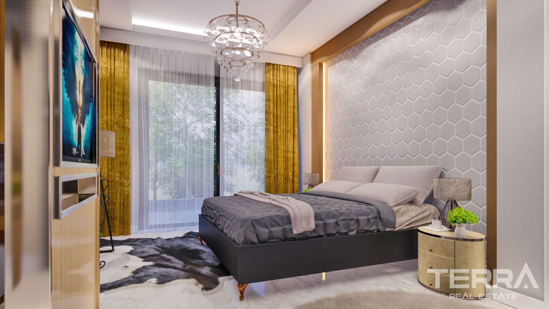 New Apartments in Alanya with Walking Distance to Kestel Beach - 30901