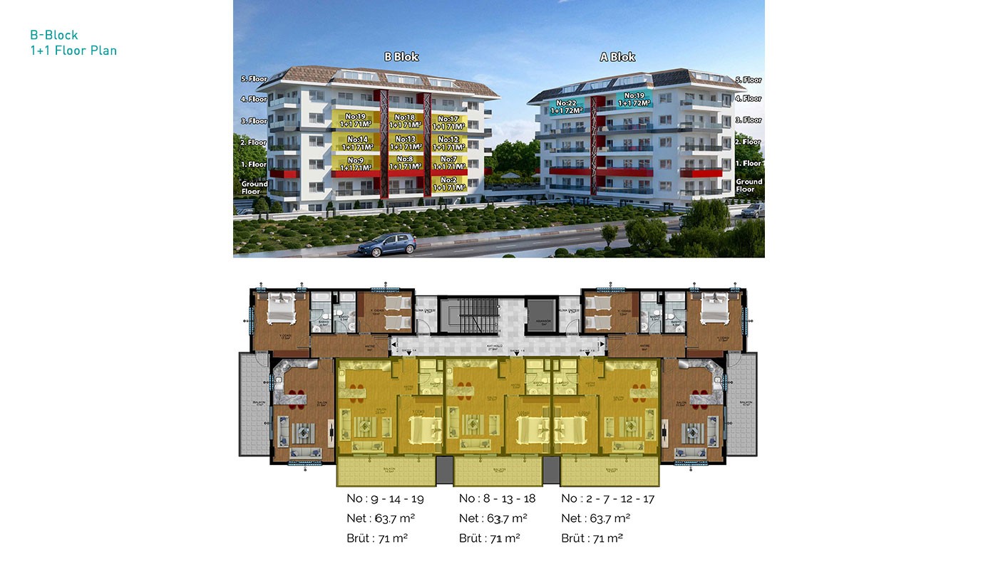 New Apartments in Alanya with Walking Distance to Kestel Beach - 30903