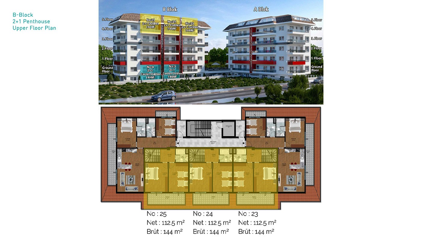 New Apartments in Alanya with Walking Distance to Kestel Beach - 30912