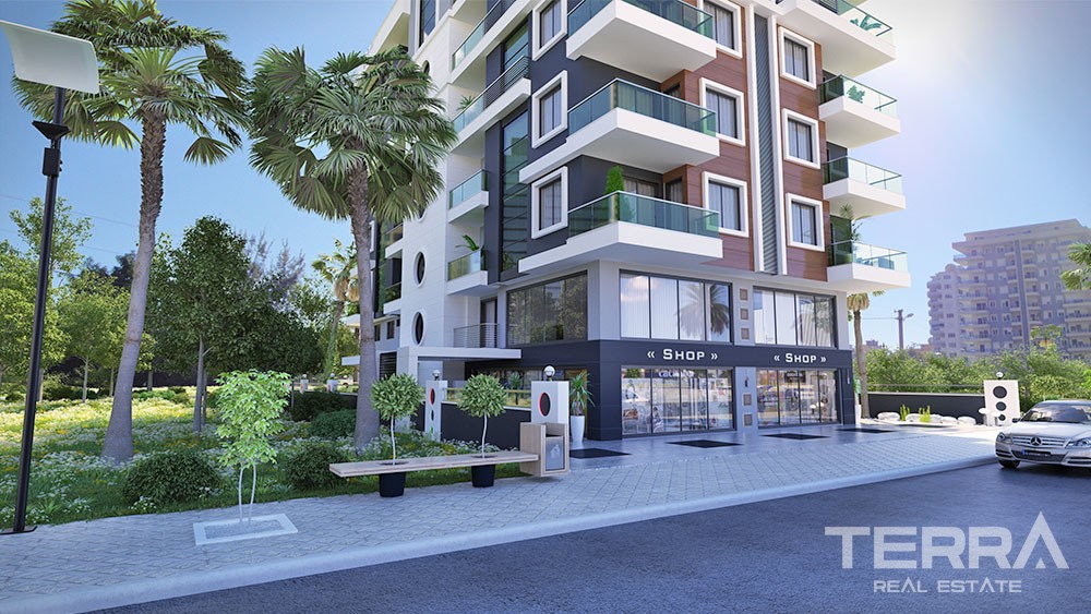 New Apartments for Sale in Alanya Mahmutlar Only 400 m to the Beach - 30989