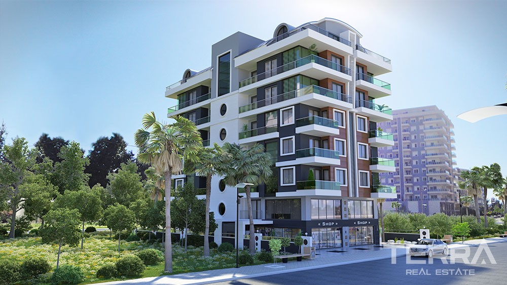 New Apartments for Sale in Alanya Mahmutlar Only 400 m to the Beach - 30998
